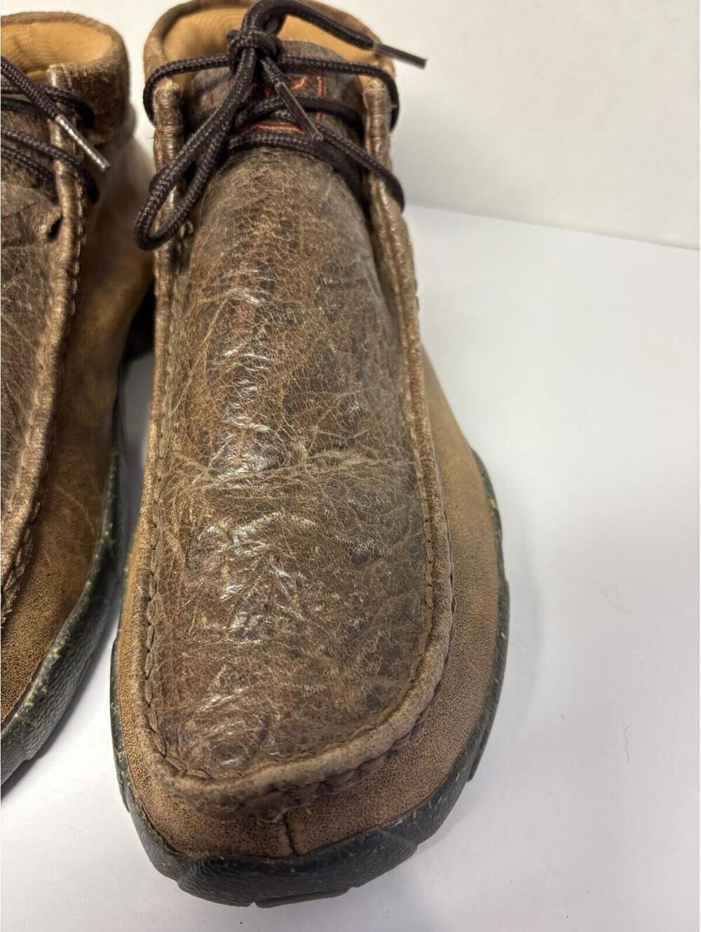 Men's Twisted X Chocolate Chukka Driving Moccasins Size 11M - Picture 5 of 12